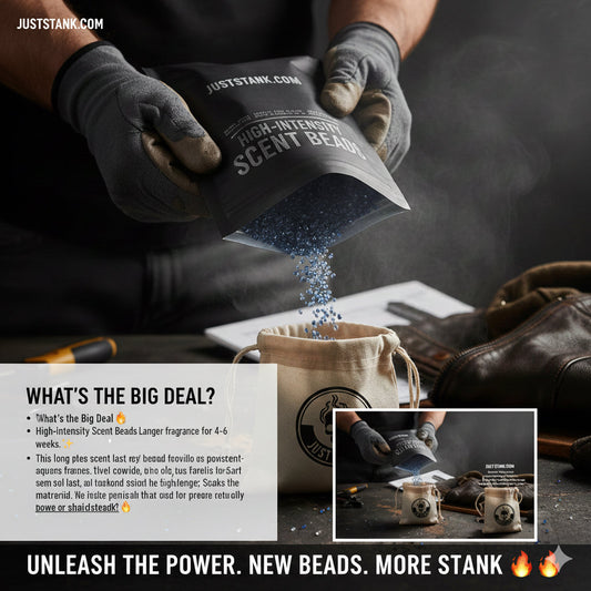 JustStank Just Got a Serious Upgrade: Introducing Our New High-Intensity Scent Beads!