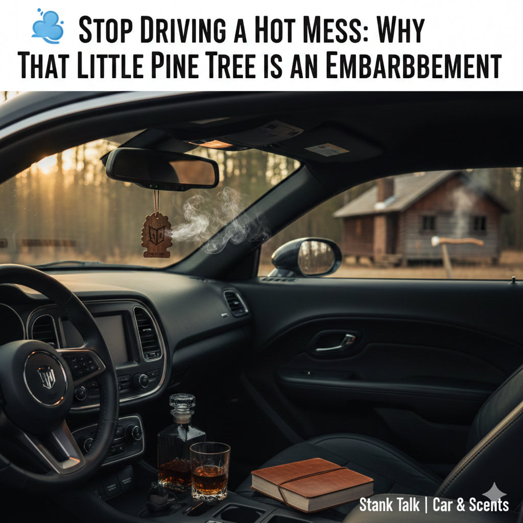 Stop Driving a Hot Mess: Why That Little Pine Tree is an Embarrassment